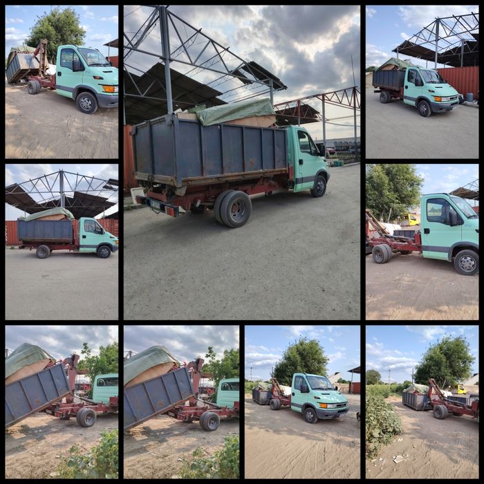 Transport moloz bene detașabile Brăila