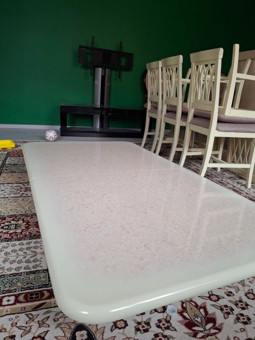 Стол, стулья 11шт