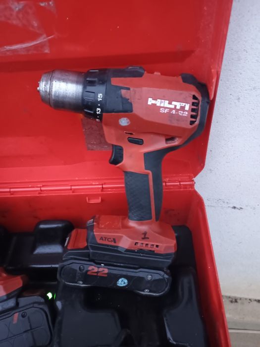 Set hilti nuron. Flex ag 5d, filetanta s4 și rotopercutor te2 ,