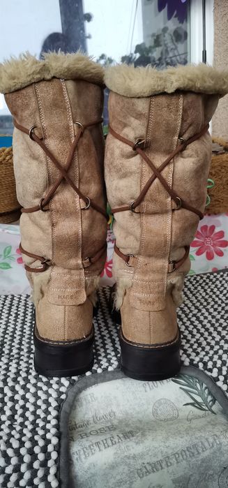 Ботуши Marc 36 н. Естествена кожа, велур