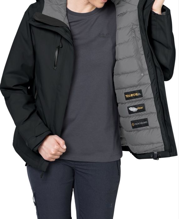 Jack Wolfskin 20 K - Womens Troposphere Jacket Night Blue S 36/38