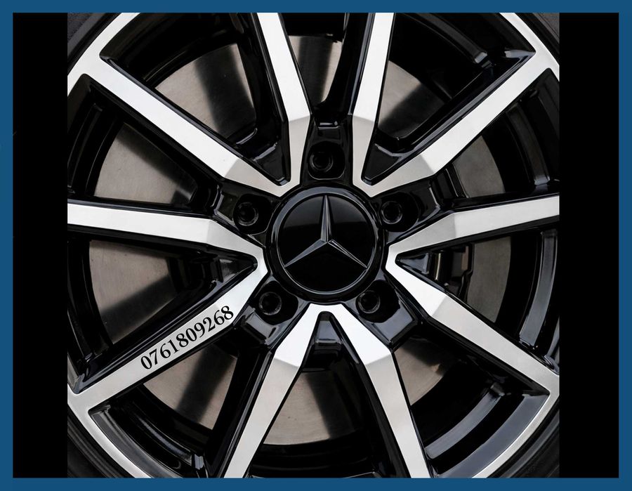 Set 4 capace 75mm jante aliaj Mercedes Benz