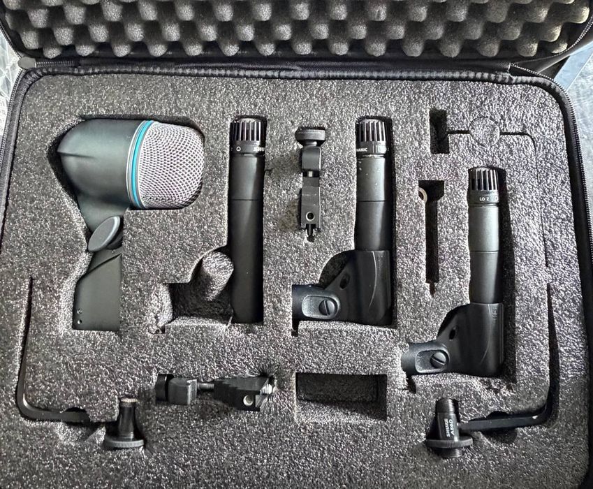 Профессиональный комплект микрофонов для барабанов Shure DMK57-52 (Ори