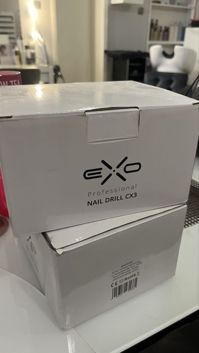 Електрическа пила за нокти Exo CX3 , 40W, 30 000 об/мин, Бяла