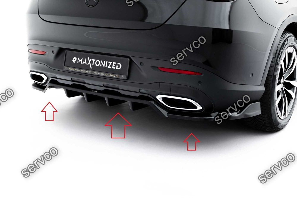 Prelungire bara spate Mercedes GLC Coupe C254 2022- v2 - Maxton Design