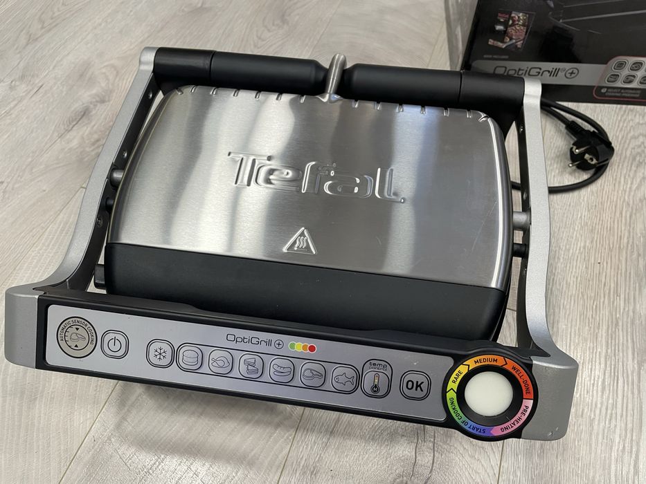 Tefal OptiGrill GC712D34, 6 programe, senzor automat
