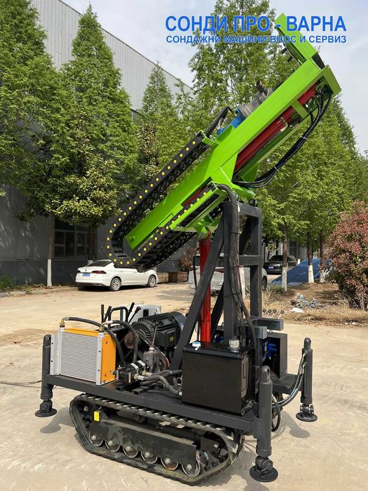 Нова Тунелна сондажна машина Tunnel-100CN до 100метра Пълна хидравлика