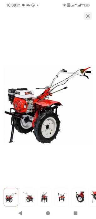 Вспашка мотоблоком