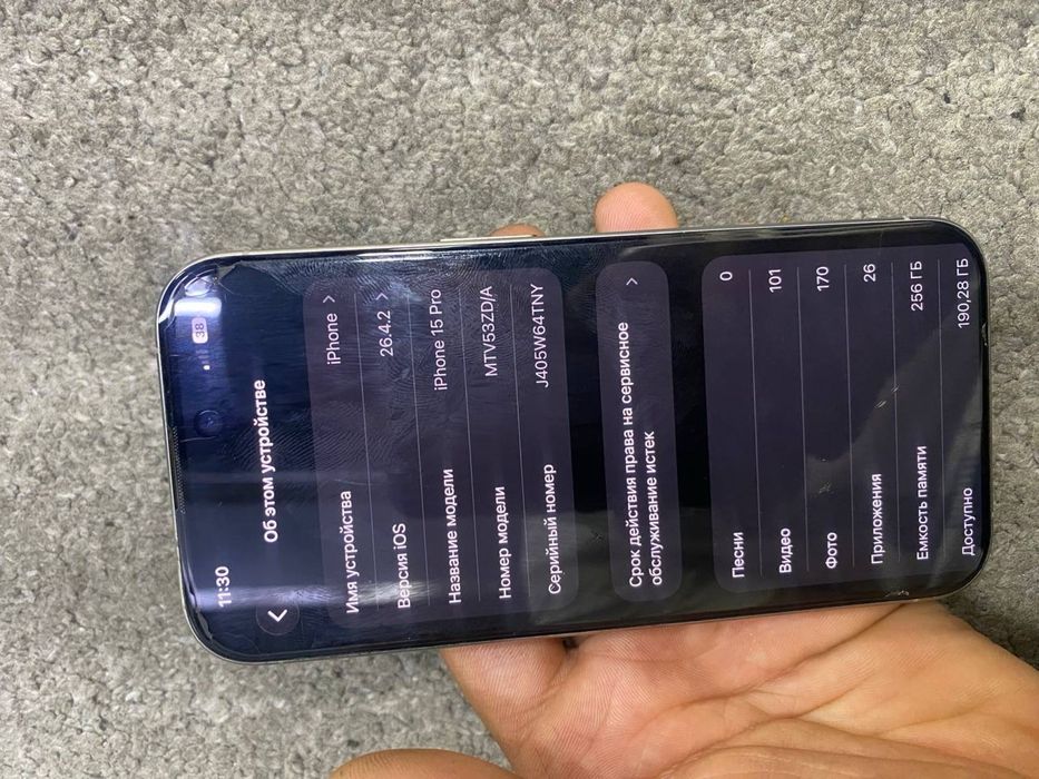 Iphone 15 pro Titan