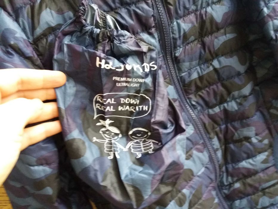 тънко пухено яке за 11 год-гъши пух