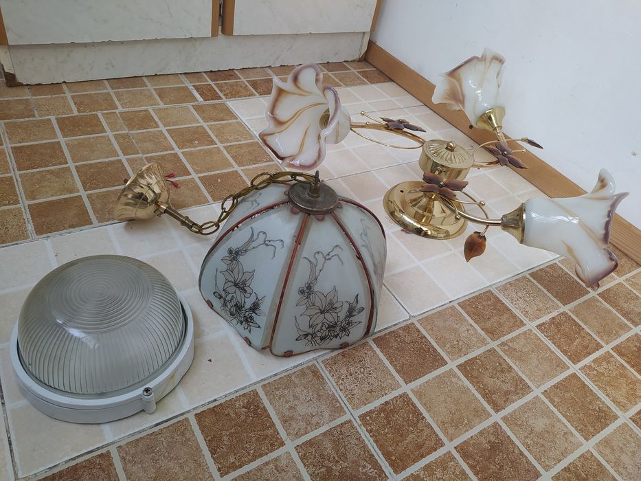 Люстра фонарь плафон .