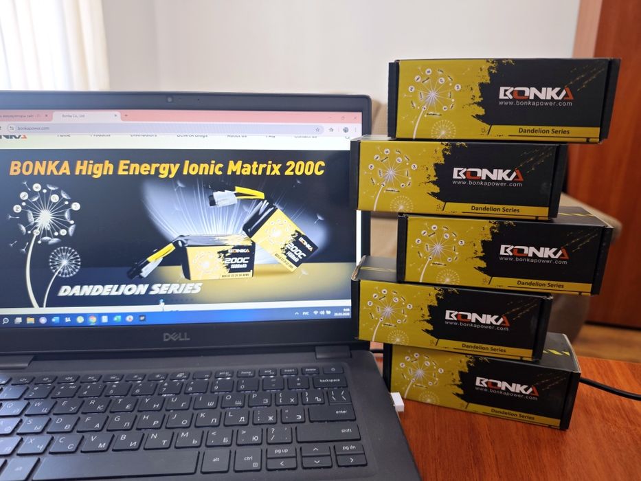 Аккумулятор fpv 6s Bonka