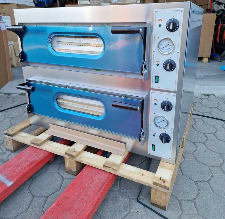 Cuptor pizza electric, cap. 4+4 pizza, diam 32 cm OFERTA SPECIALA