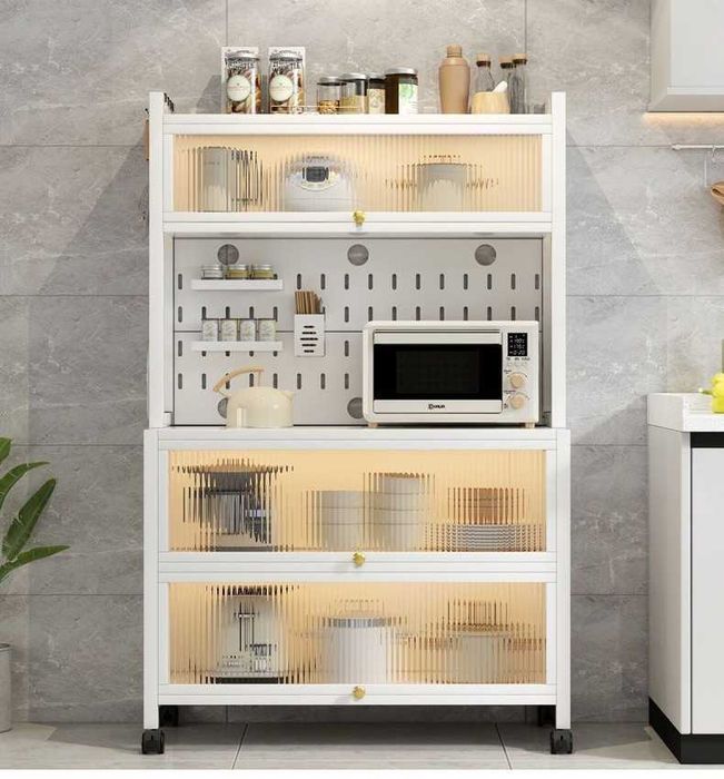 Minimalistik oshxona vitrinas/tartibli saqlash uchun javonlar/ sifat-1