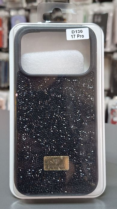 Гръб Swarovski за IPhone 17 Pro блестящ кейс за страхотна защита
