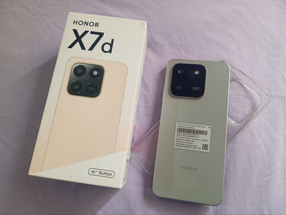 Продаётся телефон Honor x7d 6/128