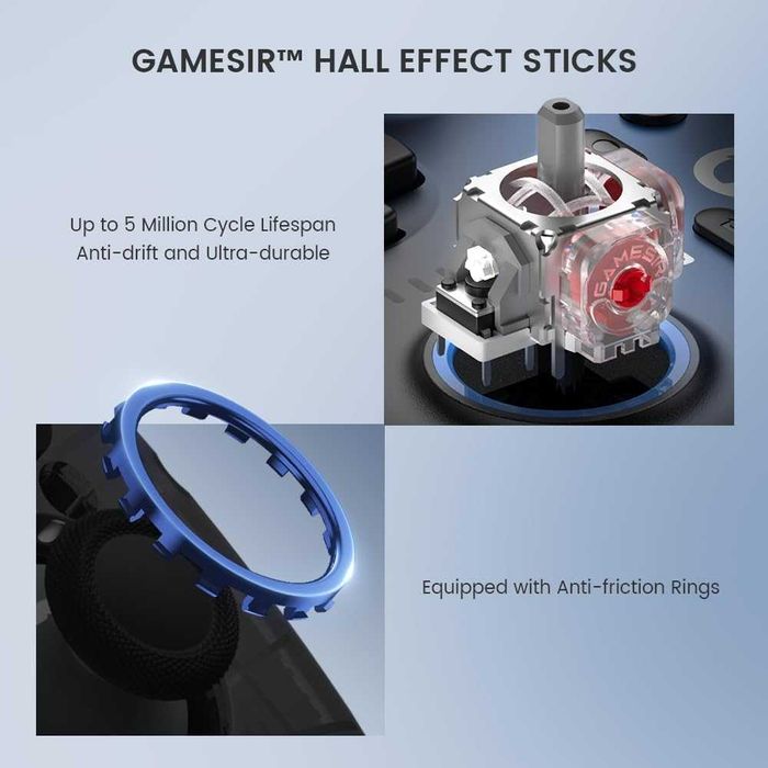 Безжичен геймърски контролер GameSir Super Nova за PC/Switch/Switch 2