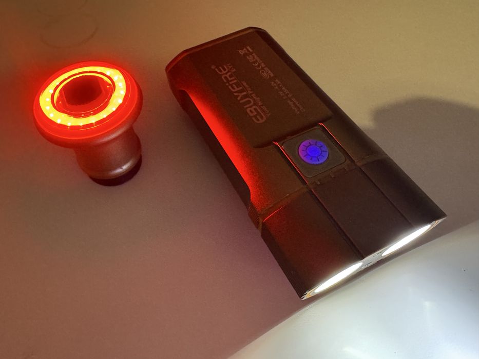 Lumini bicicleta cu acumulator