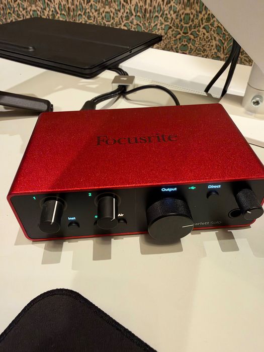 Scarlett Solo 4th Generation Interfata Audio