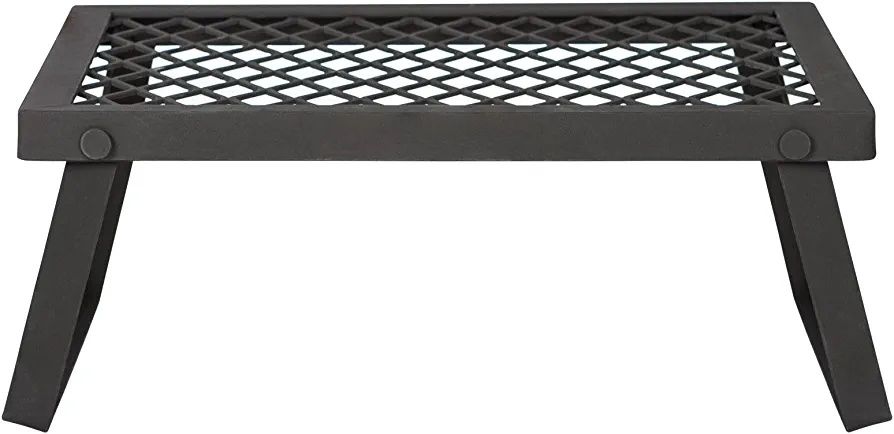 Скара за огнище за готвене на открит огън, изключително голям размер