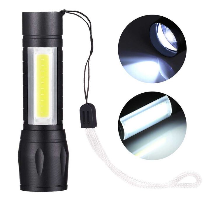 Led Фенер Police. Фенерче Полиция с Лупа и Концентриран Лъч и Zoom. Лед Лампа за Дома. Къмпинг Фенер за Двора.Силна Светлина.Kampig Feneri Fener Lampa