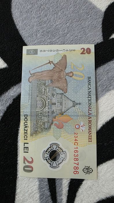 Vând bancnote românești de 20 lei.