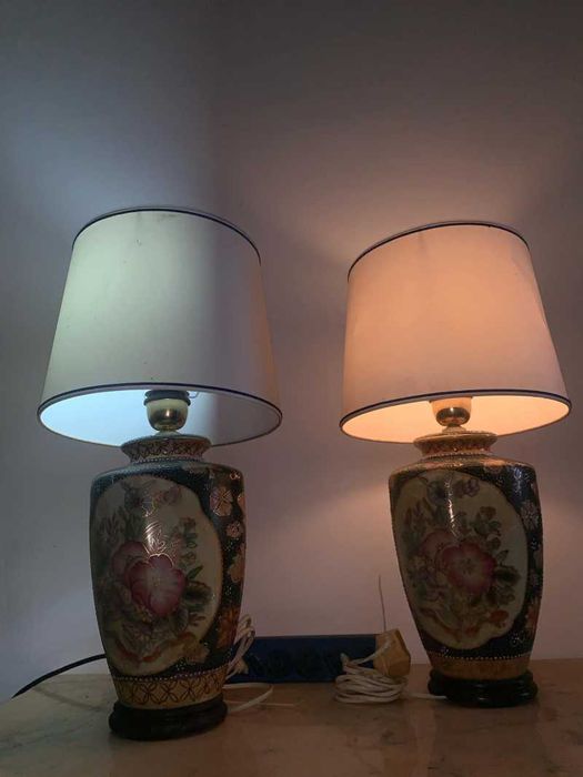 Set veioza cu tenta japoneza