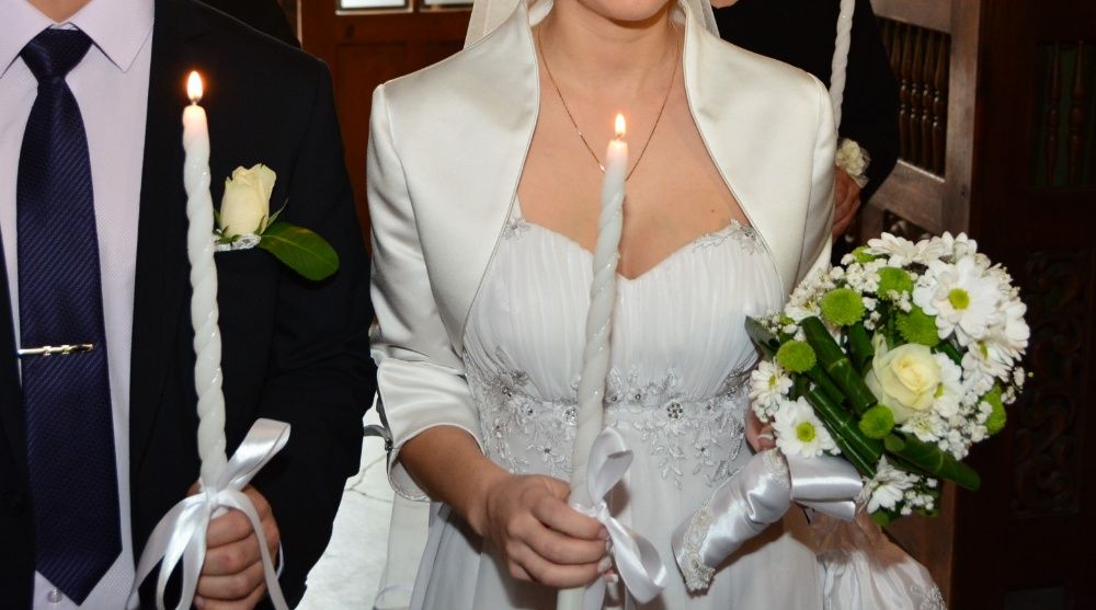 Булчинска рокля+ болерo