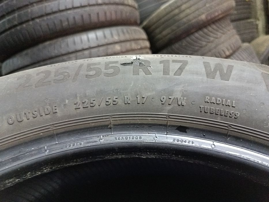 Anvelope vara 225 55 17 continental 2020 +5mm