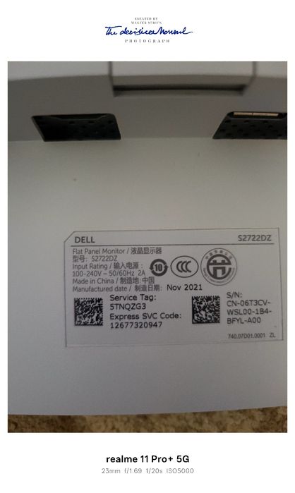 Vând monitor Dell 27"