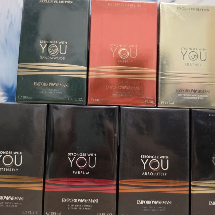 Armani Stronger With You Collection 100ml PARFUM, pret per bucata, made in France