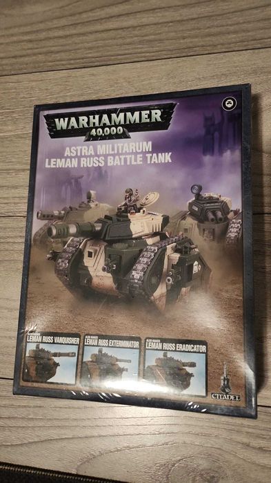 Warhammer 40 k Astra Militarum Leman Russ Battle Tank ,Citadel Edition