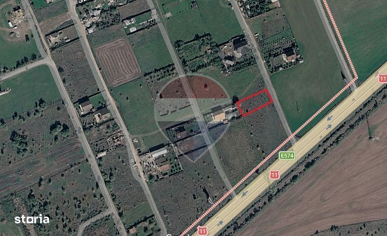 Teren 1000 mp | zona rezidentiala | PUZ aprobat | Harman