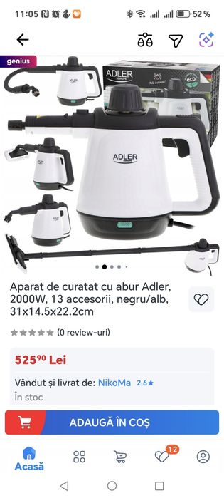 Adler Steam cleaner AD7038 2000W