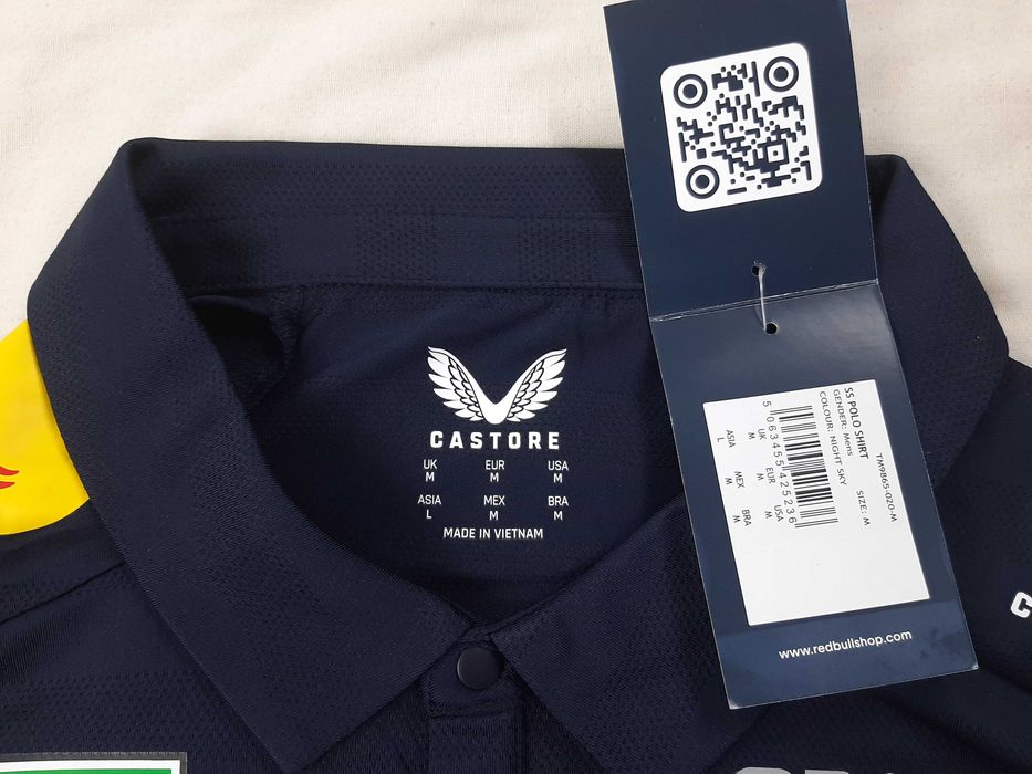 Red Bull Racing F1 Team Polo Shirt - Оригинална мъжка тениска с яка