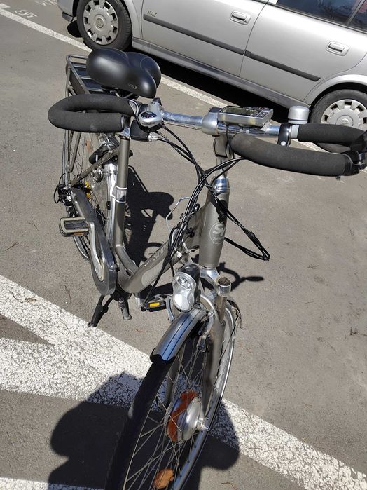 Bicicleta asistata electric cu autonomie mare