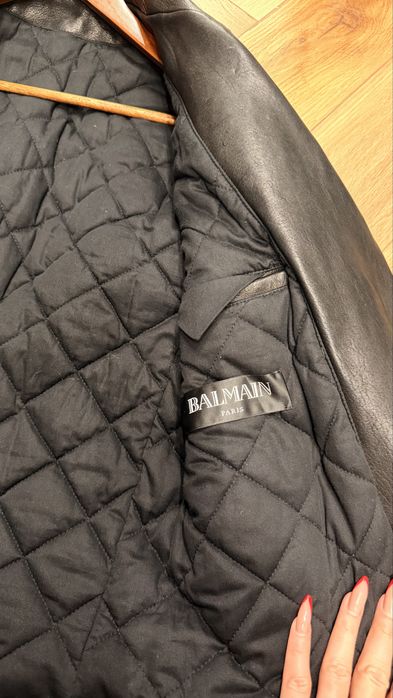 Оригинал Кожанка BALMAIN