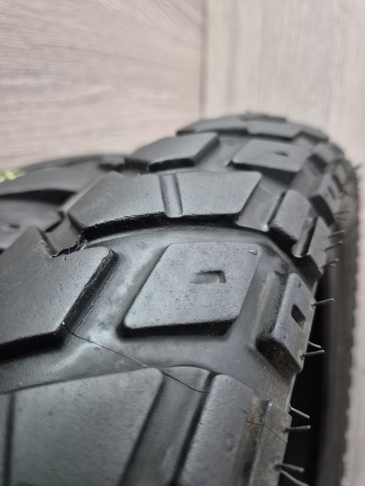 Set anvelope moto 110 80 19 cu 150 70 17 Heidenau k60