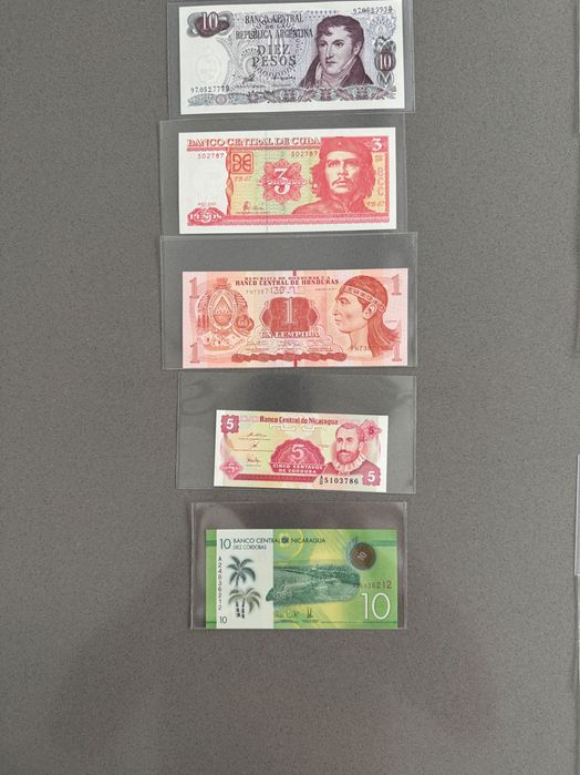 Lot Bancnote UNC Europa/Africa/Asia/America/Oceania
