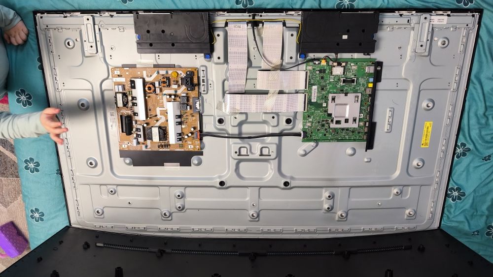 Placă de bază pentru Televizor LED Curbat Smart Samsung, 138 cm, 55NU7