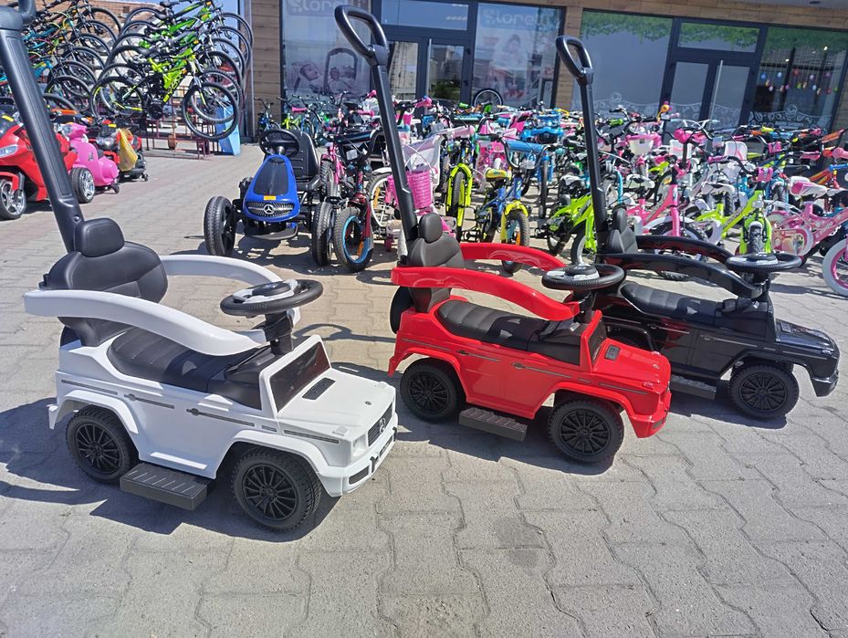 MERCEDES Кола за яздене с дръжка Mercedes-benz G350d