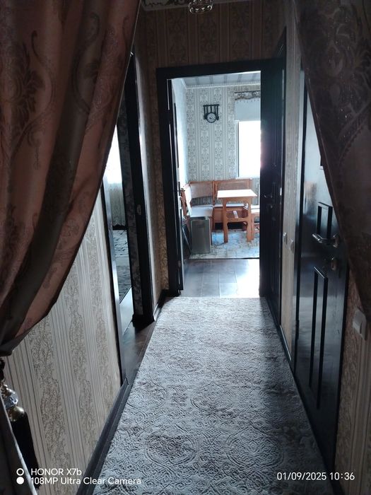 Guliston shahar 6 mavzeda ijaraga 2 xonali  uy beriladi