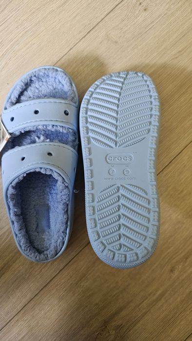 Crocs blana albastri noi 39-40