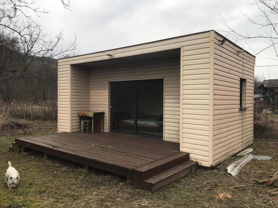 Modul locuibil din lemn – ideal birou sau cameră de închiriat | 25 mp