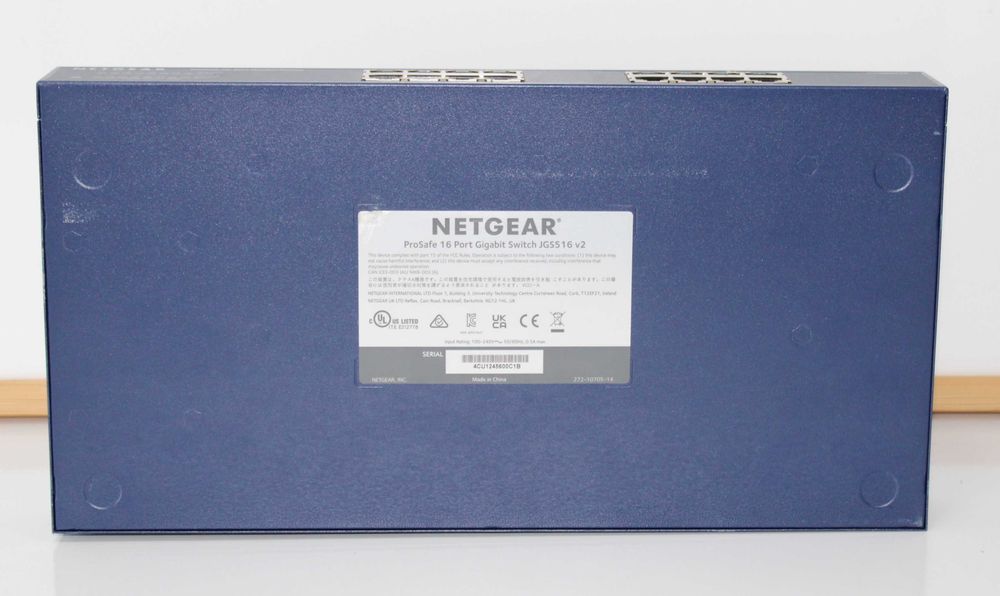 Netgear ProSAFE JGS516 V2