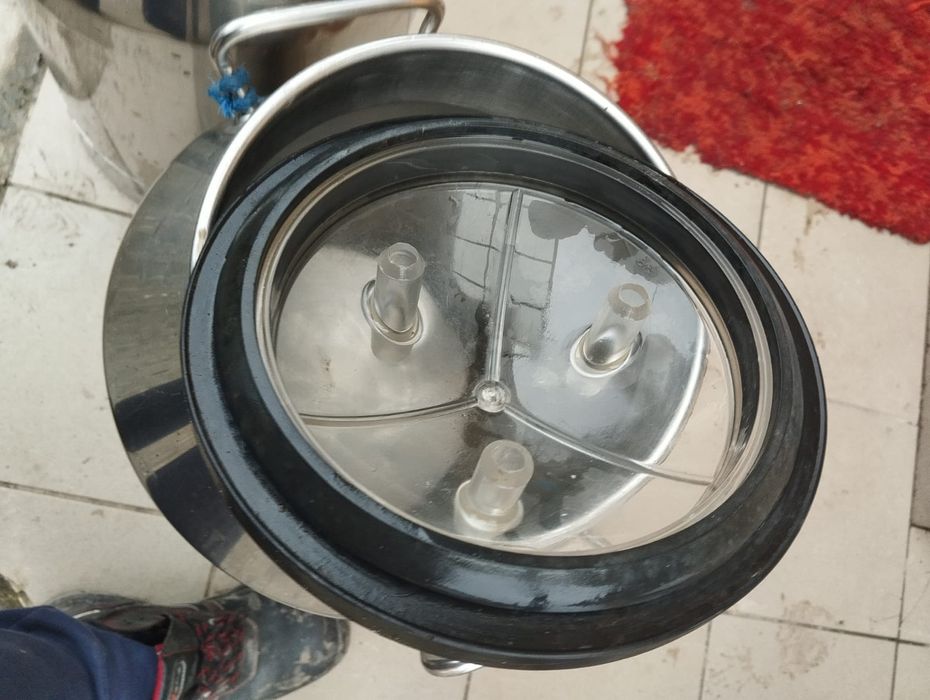 Bidon ,butoi inox pentru muls  lapte40l