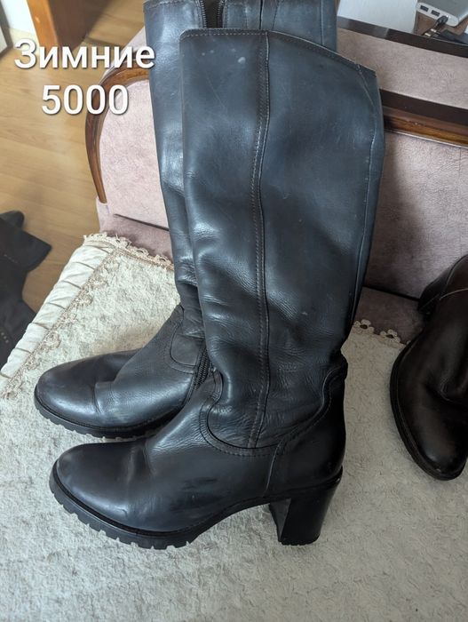 Продам сапоги натуральная кожа