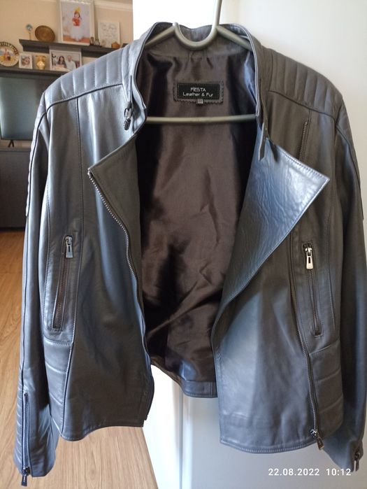 Женская кожаная куртка