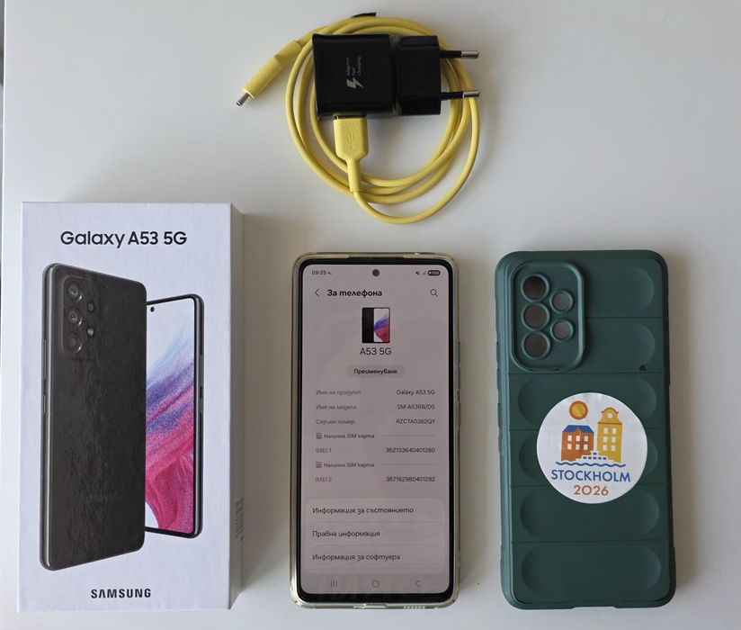 Продавам Samsung Galaxy A53 5G 128 GB