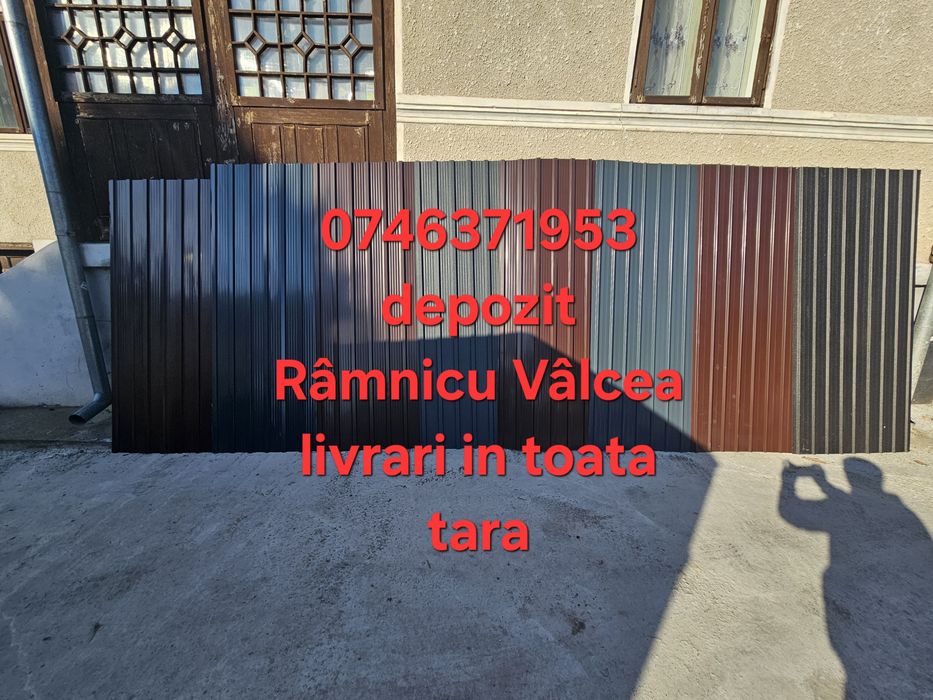 Vând tabla cutata zincata și color